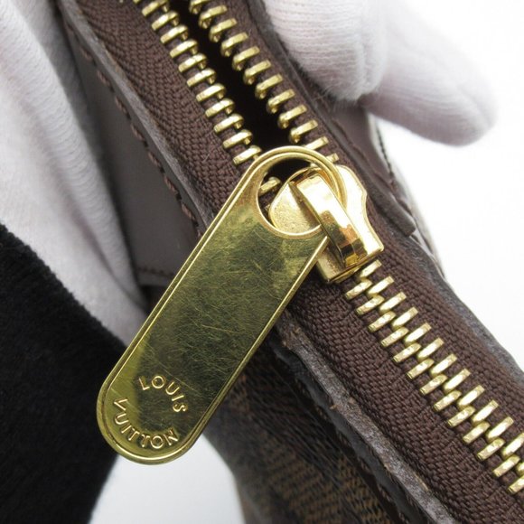 LOUIS VUITTON Thames PM Shoulder Bag N48180 Damier canvas Brown Ebene Used - Picture 6 of 12